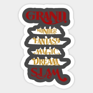 DCL Grand Slam Sticker